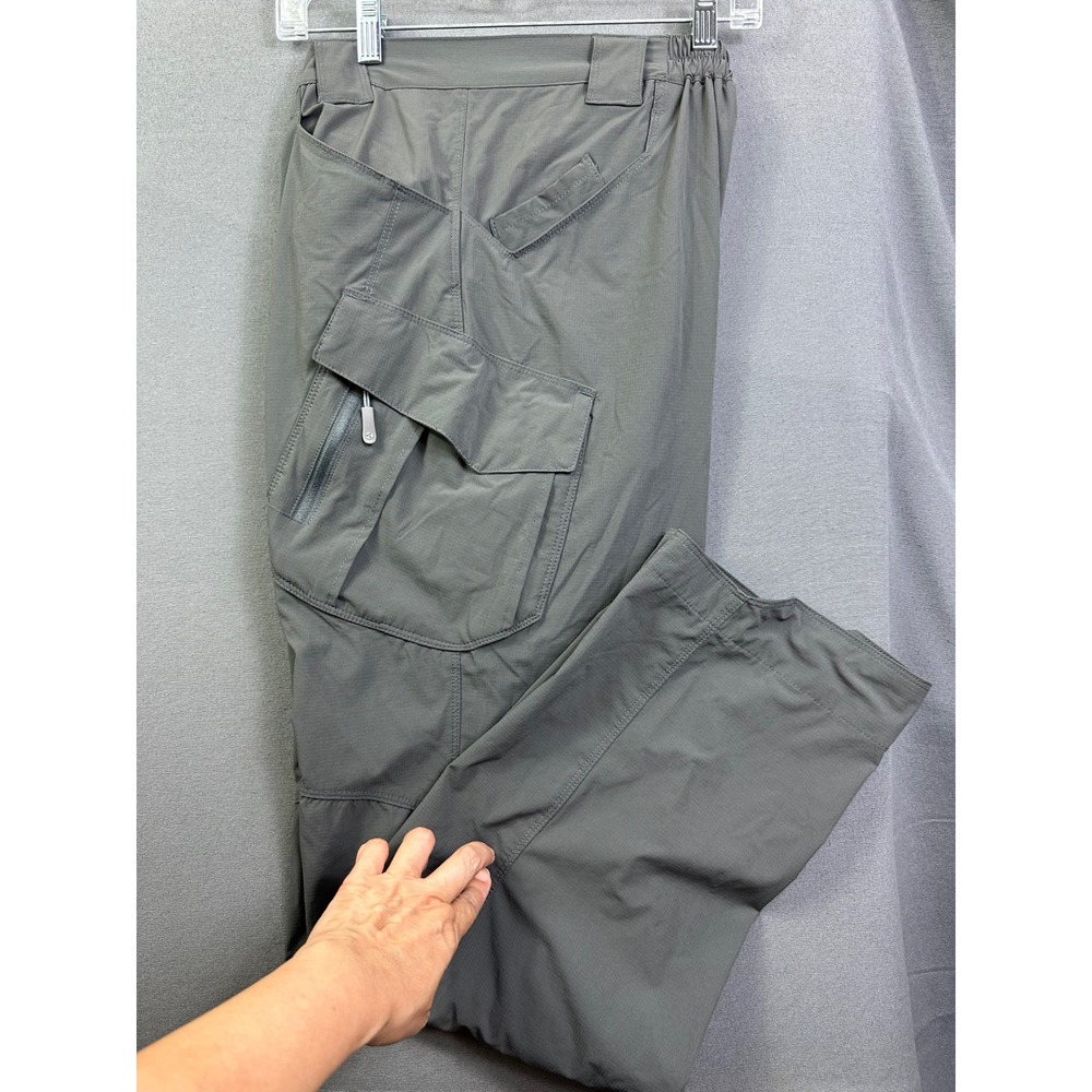 Tactical Series Pants Men 3XL 35x31 Grey Tactical Cargo Ripstop Outdoor Trousers